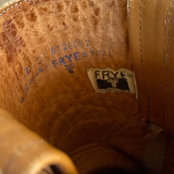 Distressed Frye Vintage Campus Boots *READ DESCRIPTION* - Picture 7 of 9